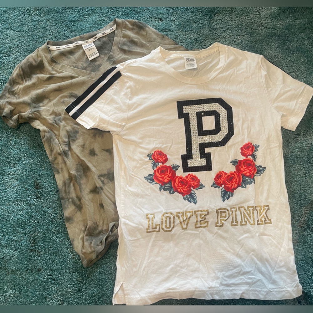 PINK XS TShirt Pair
